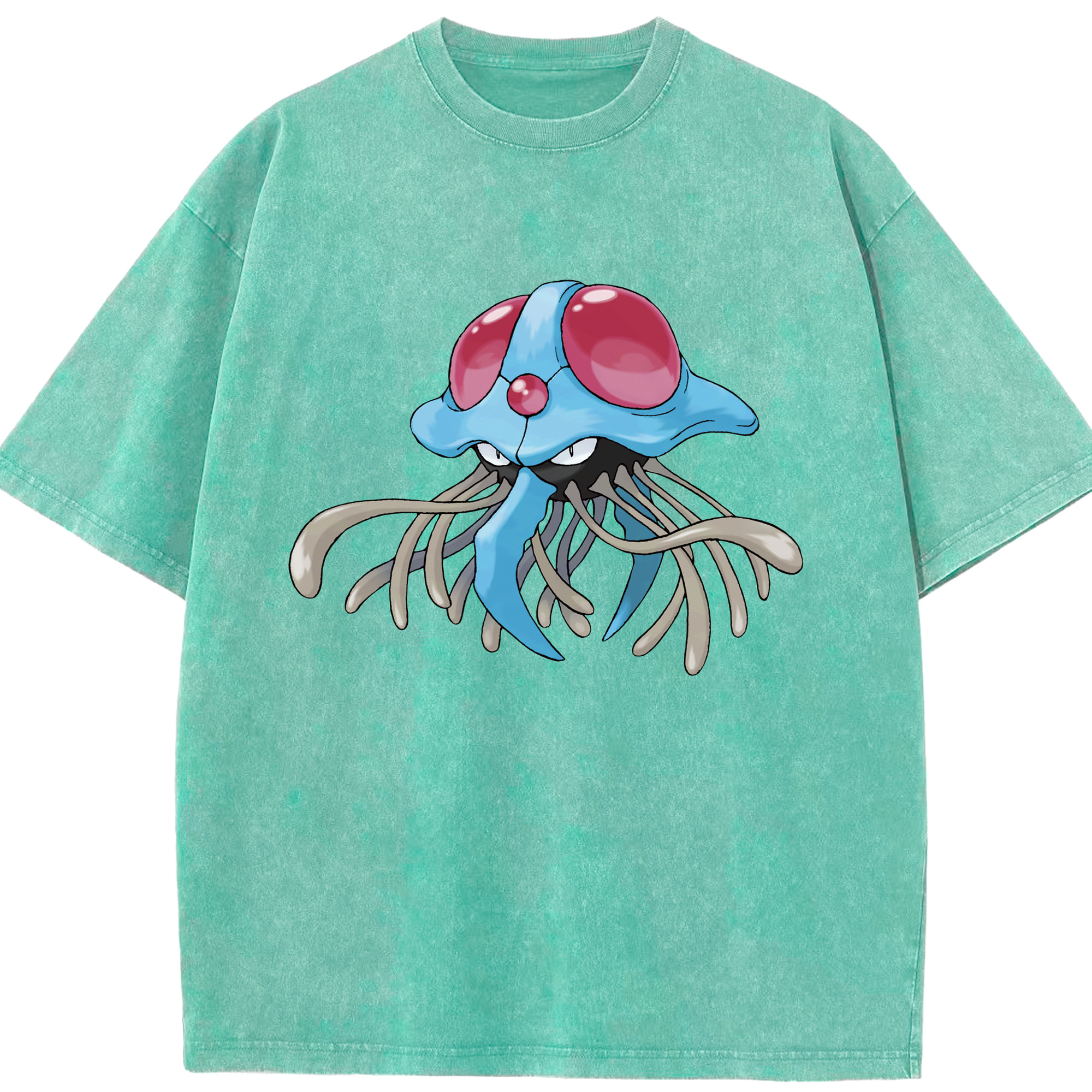 （画像用） ポケットモンスター Pokémon 綿100% ヴィンテージ風 半袖Tシャツ（フロントプリント）
